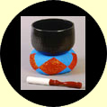 iron bell with striker in front
