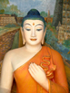 Buddha in gold robe, thumbnail image